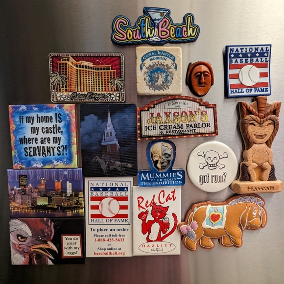 MAKE OFFER: Assorted Refrigerator Magnets - Picture 8 of 12